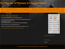 Tablet Screenshot of hayrideofhorrors.com